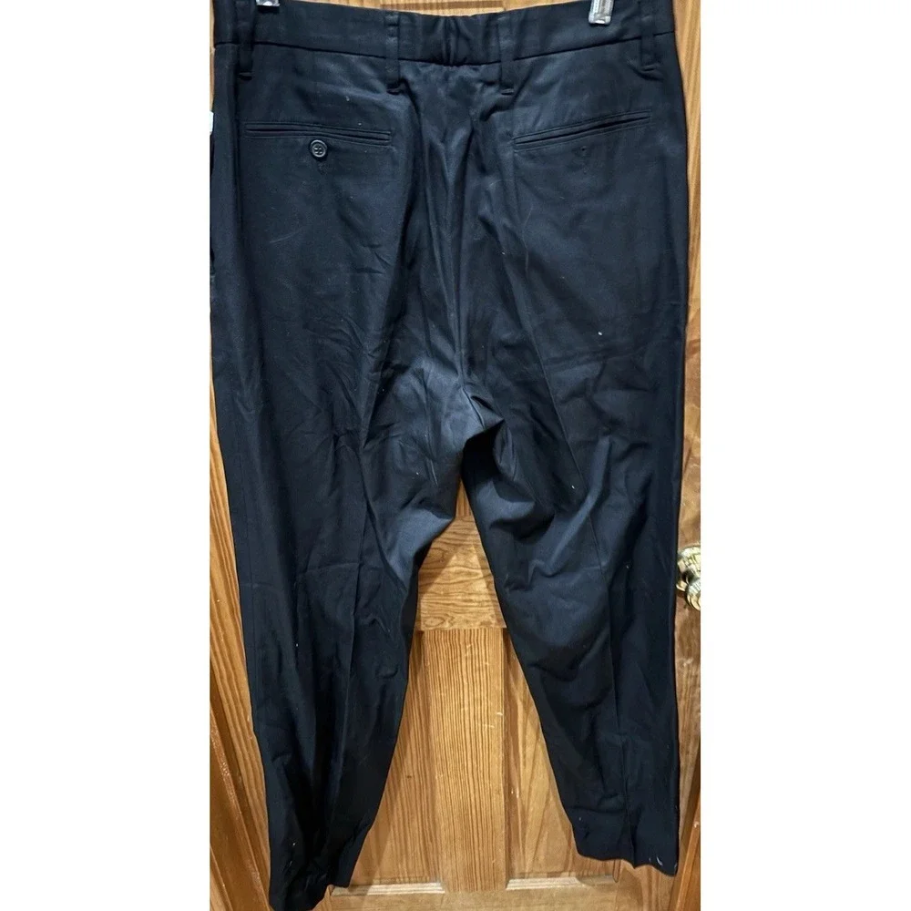 NWT BCBG Max Azria Men's Black Dress Pants Trousers 36x34